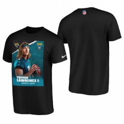 Trevor Lawrence Jaguars Jaguars 2021 NFL Joueur NFL T-shirt graphique - Noir