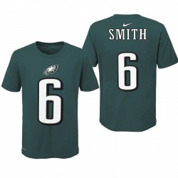 Jeunes Philadelphia Eagles Devonta Smith Midnight Vert Joueur Vert Nom Numéro T-shirt