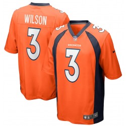 Russell Wilson Denver Broncos Nike Jeu Maillot - Orange