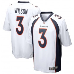 Russell Wilson Denver Broncos Nike Jeu Maillot - Blanc