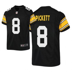 Pittsburgh Steelers ^ 8 Kenny Pickett - Noir Alternate Maillot - 2022 NFL Draft