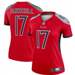Ryan Tannehill Tennessee Titans Maillot Légende Inversé Nike Femme - Rouge