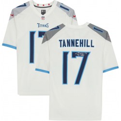 Ryan Tannehill Tennessee Titans Fanatics Authentic Autographed Blanc Nike Jeu Maillot