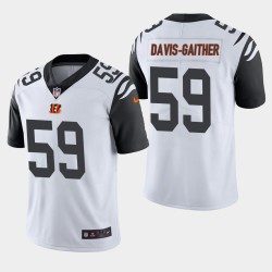 Cincinnati Bengals 59 Akeem Davis-Gaither NFL Draft couleur Rush Limited Jersey Homme - Blanc
