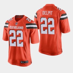 Cleveland Browns 22 Grant Delpit NFL Draft Autre jeu Jersey Hommes - Orange