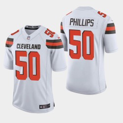 Cleveland Browns 50 hommes Jacob Phillips NFL Draft vapeur Limited Jersey - Blanc
