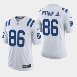 NFL Draft Indianapolis Colts 86 Michael Pittman Jr. Vapor Limited Jersey Men - Blanc