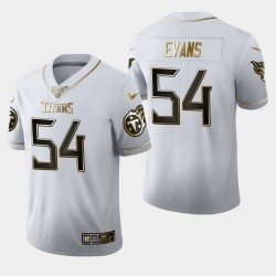 Titans Rashaan Evans Saison 100 Golden Edition Jersey - Blanc