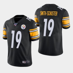 Steelers de Pittsburgh hommes 19 JuJu Smith-Schuster 100ème saison de vapeur Limited Jersey - Noir