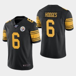 Steelers de Pittsburgh 6 hommes Devlin Hodges 100e saison couleur Rush Jersey - Noir