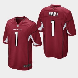 Cardinals de l'Arizona Hommes 1 Kyler Murray 2019 NFL Draft jeu Jersey - Cardinal