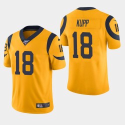 Rams Cooper Kupp 100e saison couleur Rush Jersey - Or