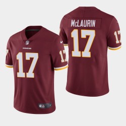 Washington Redskins hommes 17 Terry McLaurin 2019 NFL Draft vapeur Limited Jersey - Bourgogne