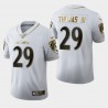 Ravens Earl Thomas III 100 Saison Golden Edition Jersey - Blanc
