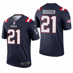 Kyle Dugger New England Patriots Navy NFL Draft Legend Maillot