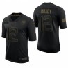 Tampa Bay Buccaneers Tom Brady Noir Salut à Service Limited Maillot